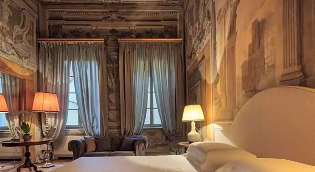 Номер Prestige Al Palazzo del Marchese di Camugliano Residenza dEpoca