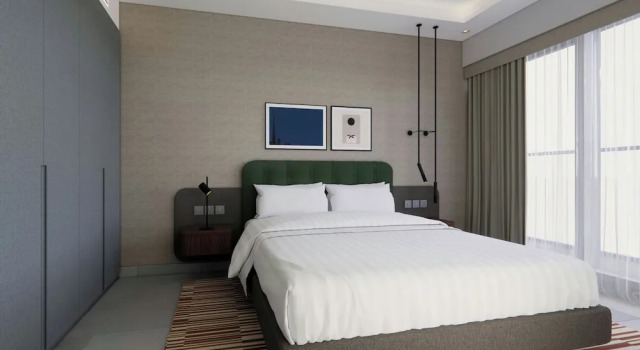 Студия Classic Marriott Executive Apartments Jumeirah Lakes Towers, Dubai