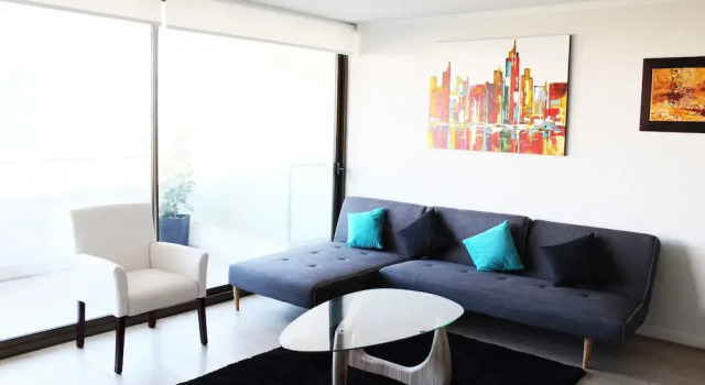 Departamento Las Condes, Забронировать Апартаменты/квартира Отели Сантьяго с бассейном, рядом с Парк Араукано, Бассейн