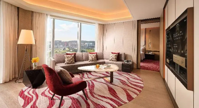 Suite 1 Schlafzimmer mit Stadtblick Studio City - Epic Tower