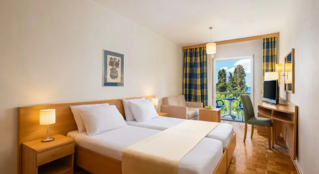 Двухместный номер Comfort с балконом и с видом на море Aminess Vival Casa Velaris