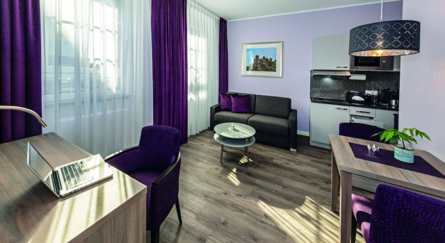 Двухместные апартаменты Apartmenthaus Burgenheimat in Rhens bei Koblenz