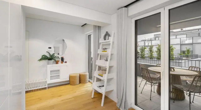 Апартаменты Urban Oasis: Modern Living With Parking & Ac