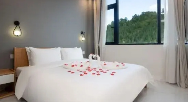 Люкс с 2 комнатами Zhangjiakou Yunding Prince Apartment