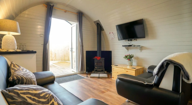 Капсула Deluxe Cheshire Glamping Pods