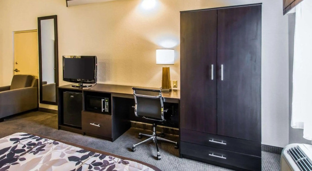 Четырёхместный номер Standard Sleep Inn & Suites Orlando International Airport
