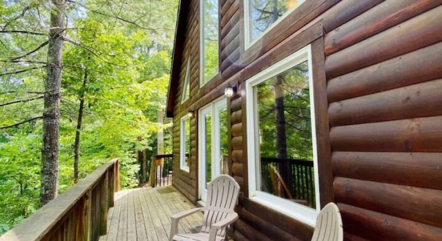 Шале 14 Guest, 7 Bed, 4 BR, Lakefront Cabin w/ Hot Tub