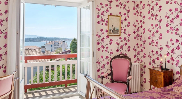 Двухместный номер Standard с балконом и с видом на море Hotel Les Goelands