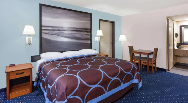 Двухместный номер Standard Super 8 by Wyndham El Cajon San Diego