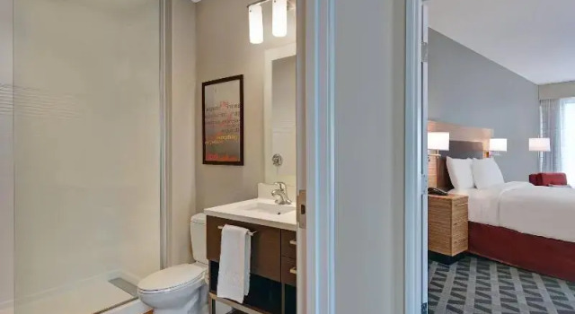 Двухместный люкс TownePlace Suites by Marriott Indianapolis Downtown