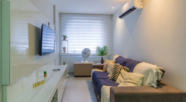 Apto c Garagem 400m da Praia dos Sete Coqueiros