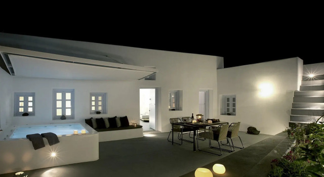 Anemolia Villa, Забронировать Вилла Мегалохори Санторини, рядом с Винодельня Гавала