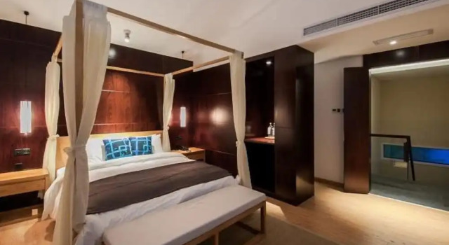 Коттедж c 1 комнатой Huangshan Demaotang Hotel