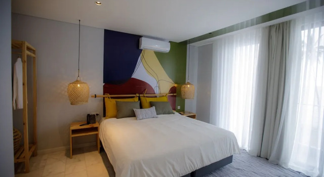 Standard Zimmer mit Panoramablick Cowork Lab Suites