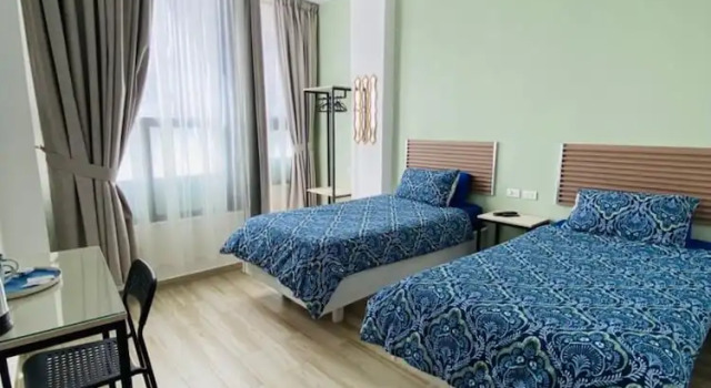 Трёхместный номер Comfort с видом на город Arabesque Hotel