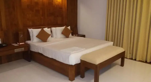 Двухместный номер Deluxe с балконом и с видом на море Watergate Resort Unawatuna