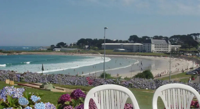 Апартаменты с 2 комнатами Les Terrasses de la plage de Trestel
