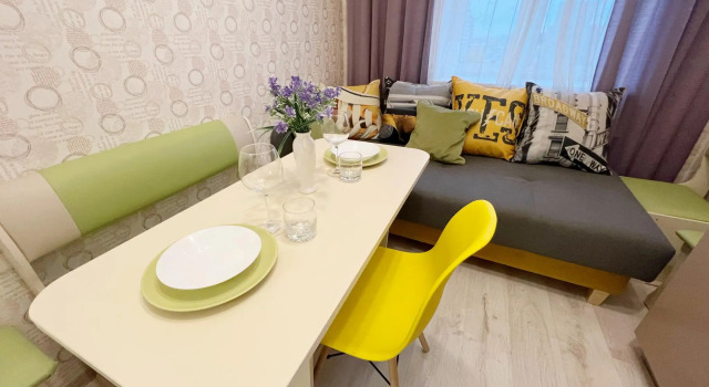 Neva Bed on Shlisselburgsky Avenue 24 bldg. 1, Rezervasyon Daire Nevskiy district Sankt Peterburg, Rybatskoye Metro Station yakınında
