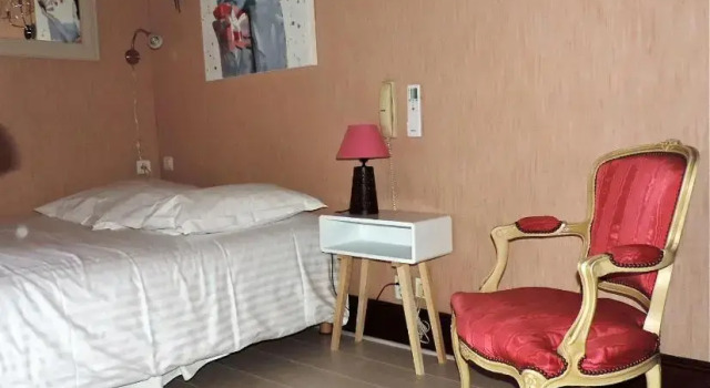 Одноместный номер Standard Logis Domaine du Prieuré
