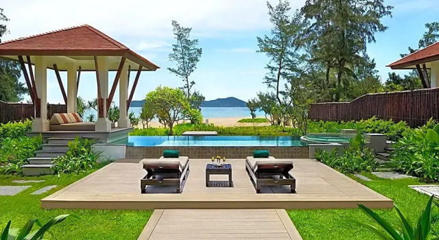 Двухместная Pool вилла Beach Курорт Banyan Tree Lang Co