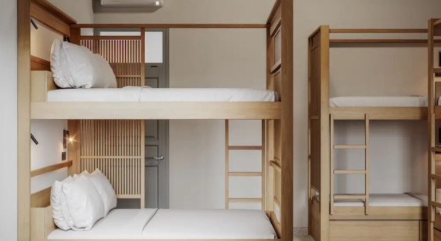 Кровать в общем номере (женский номер) When in Athens Hostel