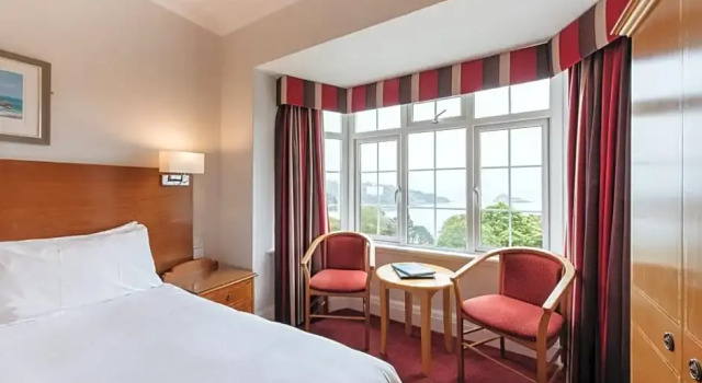 Standard- værelse med havudsigt The Headland Hotel & Spa