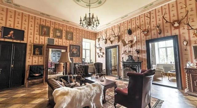 Burbiskio dvaras, Buchen Sie Hotel Anyksciai Utena