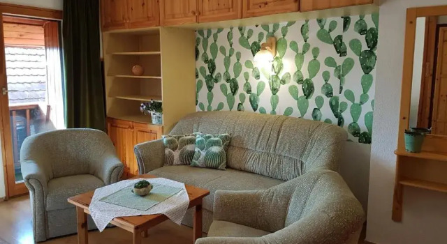 Апартаменты c 1 комнатой с балконом Kaktusz Villa Heviz