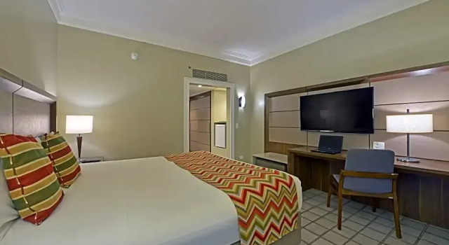 Двухместный номер Deluxe с балконом Hotel Deville Prime Salvador