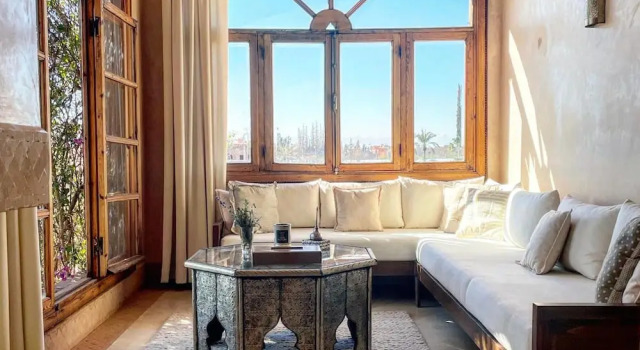 Люкс Deluxe Jenan Mayshad Marrakech, Luxurious Private Domaine with Pool and Padel Court