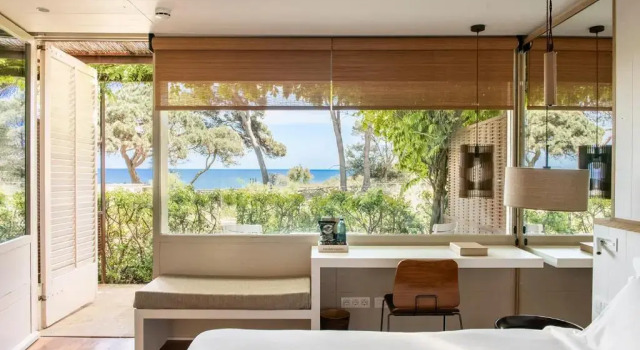 Двухместный номер Superior с видом на море Hostal Empúries