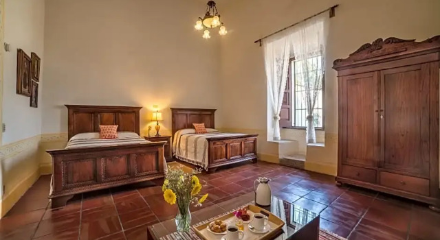 Четырёхместный полулюкс Hacienda Labor de Rivera Hotel Boutique & Eventos