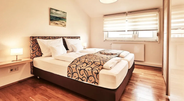 Апартаменты Comfort c 1 комнатой Kampowski Apartments Bad Nauheim