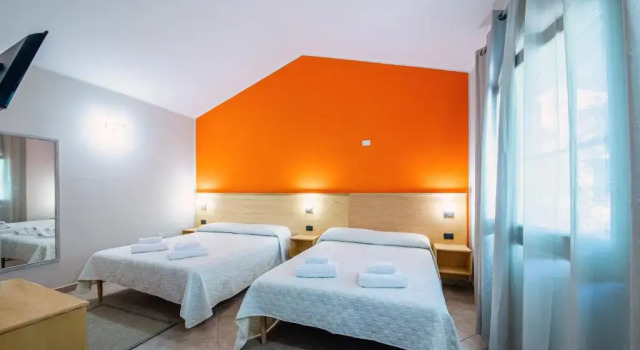 Четырёхместный номер Standard с видом на сад Agriturismo Is Cortillaris