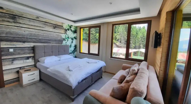 Трёхместный номер Standard с видом на озеро Uzungol Yesil Kosk Hotel