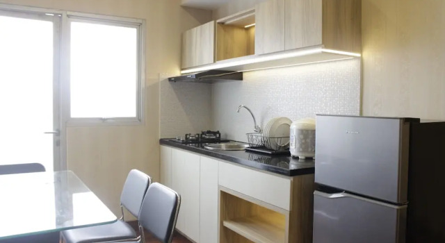 Апартаменты Homey and Chic 2BR Apartment Newton Residence