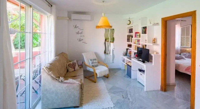 Marbella Beach, apartamento para 2 en Alvarito Playa, playa del Alicate