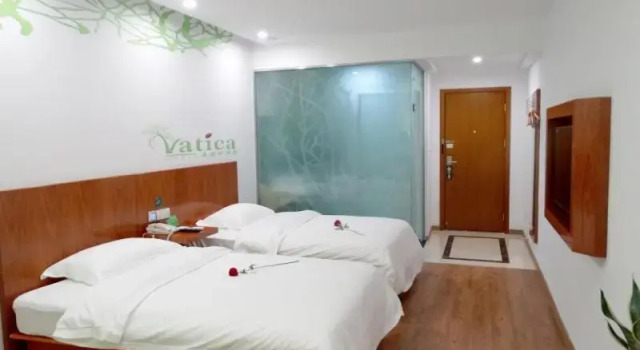 Двухместный номер Deluxe Vatica Lianyungang Haizhou District Government Zhongyin Mingdu Hotel