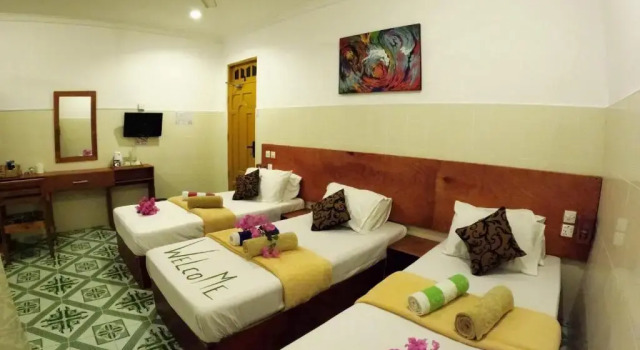 Трёхместный номер Deluxe Adroit Beach Inn