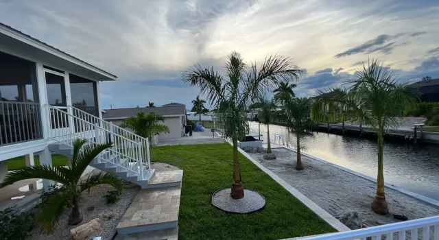 Коттедж Englewood 3 Bedroom Private Pool+Spa Canal on Lemon Bay Home 3 Home