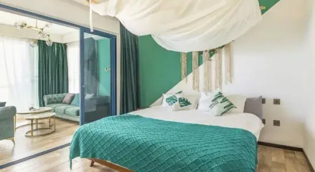 Люкс Deluxe Haiyuege Scenic Apartment