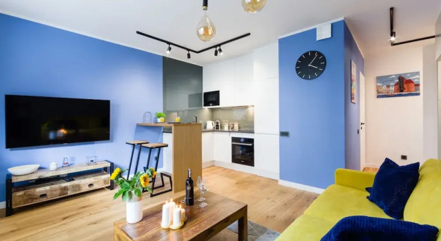 Люкс Deluxe Motlava Gdansk Apartment