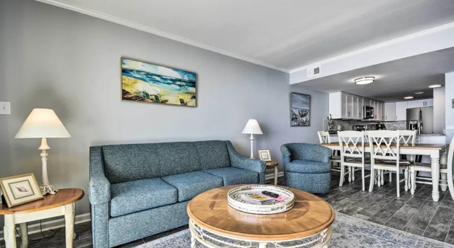 Oceanfront Vacation Rental in Murrells Inlet!, Забронировать Апартаменты/квартира Апартаменты Южной Каролины, Апартаменты/квартира
