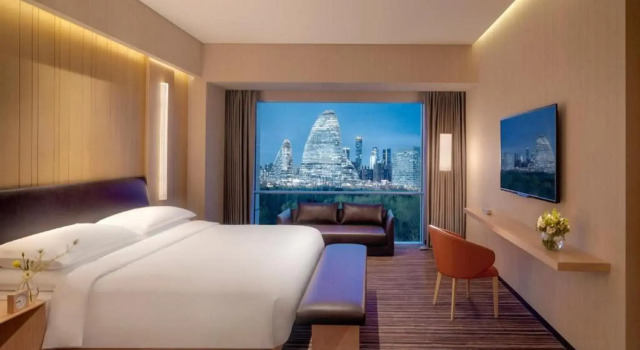 Двухместный номер с видом на парк Hyatt Regency Beijing Wangjing