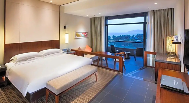 Двухместный номер Deluxe с видом на океан Hilton Sanya Yalong Bay Resort & Spa