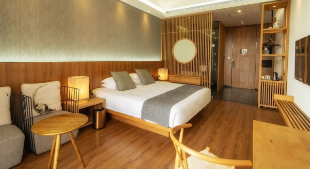 Двухместный номер Luxury Lin Yin Art Hotel Shanghai Pudong PVG Airport Disneyland Free Shuttle
