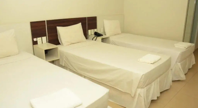 Трёхместный номер Standard Hotel Palace Santarém Brasil