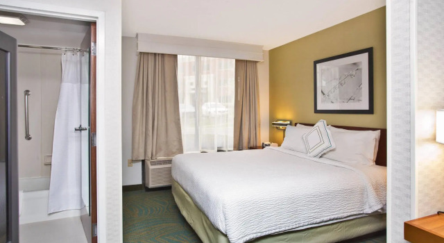 Двухместная студия Springhill Suites by Marriott Chicago Elmhurst Oakbrook Area