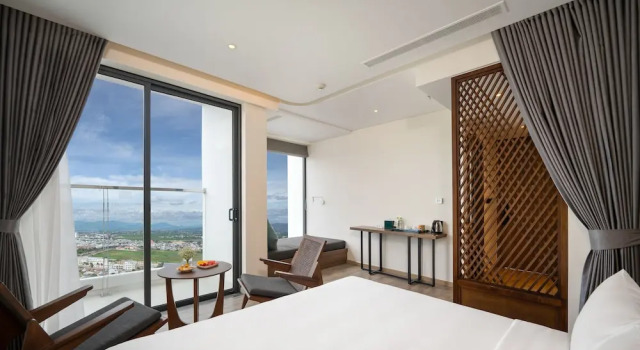 Полулюкс с балконом и с панорамным видом Mandala Hotel & Spa Phú Yên - 24hours Stay