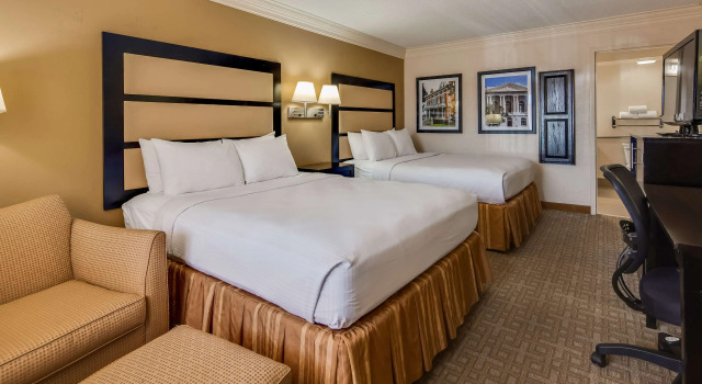 Четырёхместный номер Standard Best Western Inn & Suites of Macon